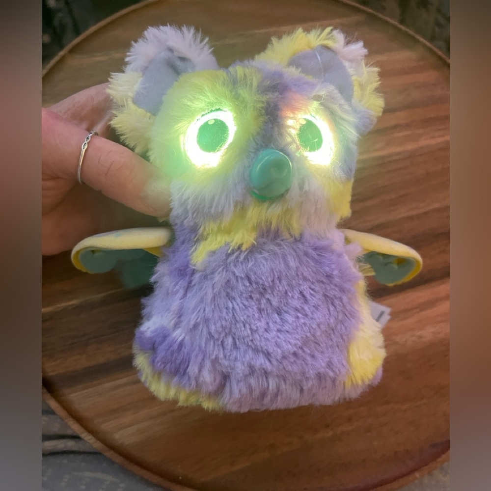 Hatchimals Elefly Light-Up & Sounds Owl Plushie Toy